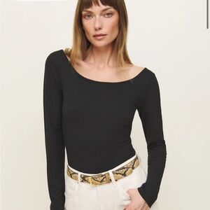NWT Reformation Ryder Knit Top SMALL